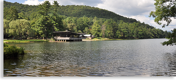 Lake Trahlyta at Vogel State Park