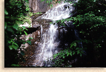 Desoto Falls, in the North Georgia Mountains