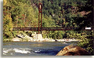 Legacy Bridge on the Ocoee River